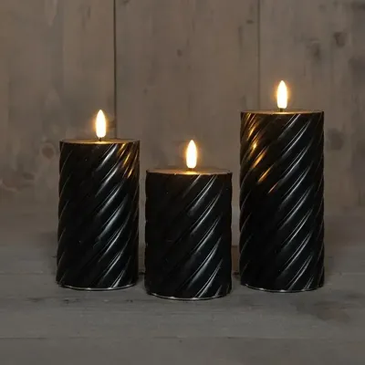 Buitenkaars swirl zwart s3 Anna's Collection - Annas collection Buitenkaars swirl zwart s3 Anna's Collection - Annas collection