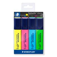 Markeerstift Staedtler 364 Textsurfer assorti 4 stuks - thumbnail