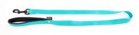 Martin hondenriem nylon turquoise - thumbnail
