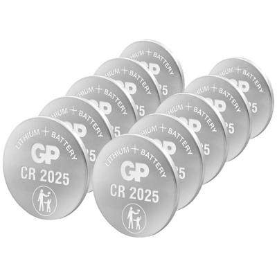 GP Knoopcel CR2025 3 V 10 stuk(s) Lithium GPCR2025STD955C10 GP Knoopcel CR2025 3 V 10 stuk(s) Lithium GPCR2025STD955C10