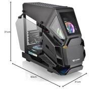 Thermaltake AH T200 Micro tower zwart - thumbnail