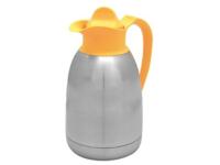 Cater-Profi Isoleerkan rvs met gele schroefdop 1,5l - thumbnail