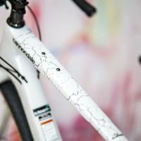 Unleazhed Unscratch - Frame protection film Gravelbike BPG01 Fragment black - thumbnail