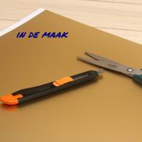 Bonbon doosjes - Chocolade doosje - Goud glans KUBUS - 24 stuks - thumbnail