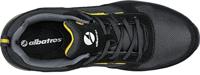 Albatros Court Black Low 647600263000042 Lage veiligheidsschoenen ESD S3 Schoenmaat (EU): 42 Zwart, Geel 1 paar - thumbnail