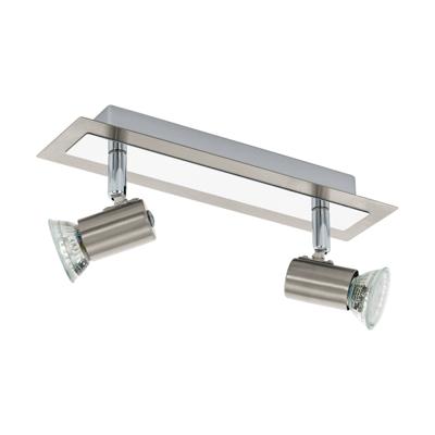 Eglo Led plafondspotRottelo Beam 2-lichts Led nikkel mat - 90915