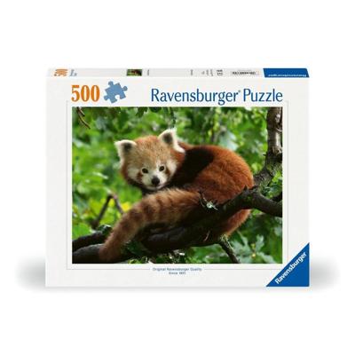 Ravensburger puzzel Schattige Rode Panda 500 stukjes