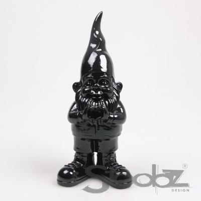 Kabouter hart 10x13x29.5cm zwart