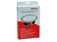 ROLINE converter kabel USB - serieel, 1,8 m - thumbnail