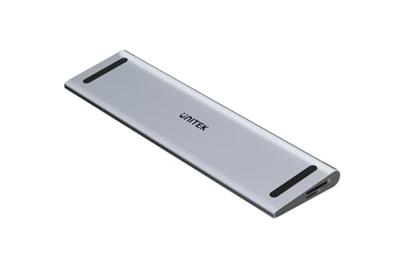 UNITEK KVM 4K, USBC, HDMI DOCKINGSTATION MET STANDAARD