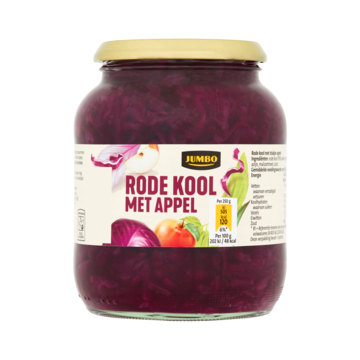 Jumbo Rode Kool met Appel 680 g