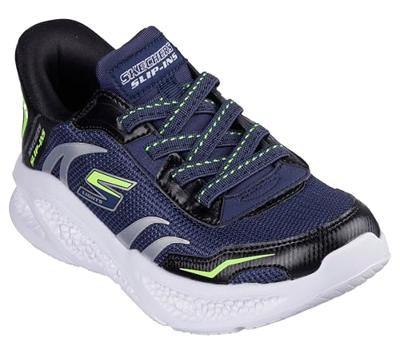 Baskets lichtgevende kind S Lights® Meteor- Lights- Brisk - SKECHERS® marineblauw