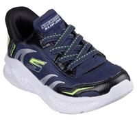 Baskets lichtgevende kind S Lights® Meteor- Lights- Brisk - SKECHERS® marineblauw - thumbnail