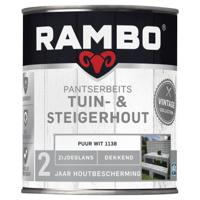 Rambo Tuin- & Steigerhout - Puur Wit 1138 - thumbnail