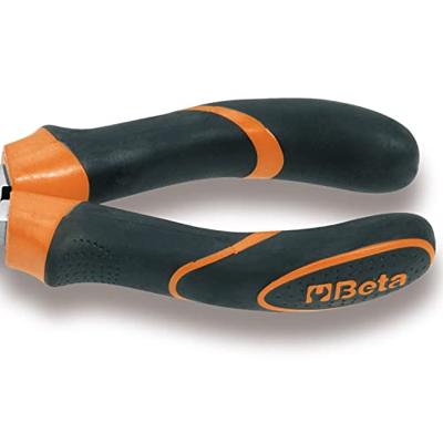Beta Telefoontangen, lange halfronde gebogen bekken, verchroomd, twee componenten handgreep 1168BM 160 - 011680036