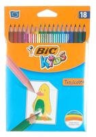 Bic Kids kleurpotlood Tropicolors, etui van 18 stuks - thumbnail