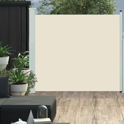 VidaXL Tuinscherm uittrekbaar 170x300 cm crème VidaXL Tuinscherm uittrekbaar 170x300 cm crème