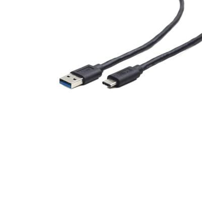 Gembird CCP-USB3-AMCM-1M 1m USB C USB A Zwart USB-kabel
