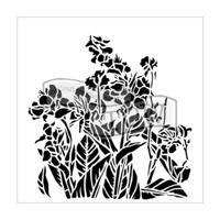 The Crafter's Workshop • template 30x30cm canna lilies - thumbnail