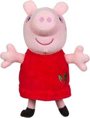 Peppa Pig - Peppa (plush van gerecycled materiaal) knuffel 15 cm