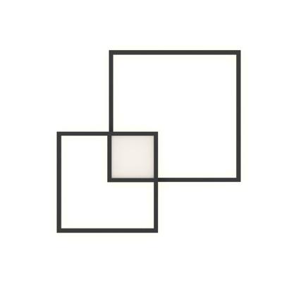 Wever Ducre Venn 2.0 LED Plafondlamp - Zwart