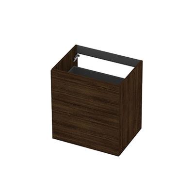 INK - Onderkast 2L A-sym Decor Tbv Grepen - 600x450x650 Mm - Koper Eiken