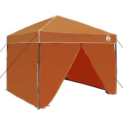 VidaXL Luifeltent oranje 243 x 243 x 251 cm stof VidaXL Luifeltent oranje 243 x 243 x 251 cm stof