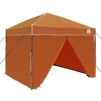 Luifeltent Oranje 250 x 250 x 227 / 236 / 245 cm Oxford stof - thumbnail