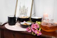 Cookinglife Mokken Nola Warm Grey 350 ml - 6 stuks - thumbnail