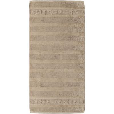 Cawö Cawö Noblesse Uni Handdoek 50x100 Zand