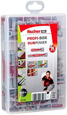 Fischer PROFI-BOX DUOPOWER Plugassortiment 541108 150 stuk(s)