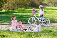 Baby Born fietsstoeltje roze - thumbnail