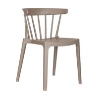 WOOOD Tuin / Eetkamerstoel 'Bliss' kleur Taupe - thumbnail