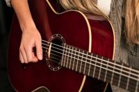Ortega R121 klassieke gitaar wijnrood met gigbag - thumbnail