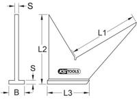 KS Tools 300.0279 3000279 Blokhaak - thumbnail