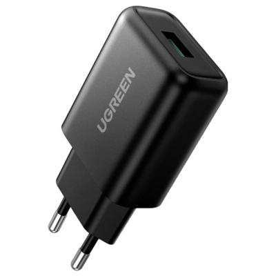 UGREEN 70273 Laadadapter 18 W USB-A-bus Zwart Binnen