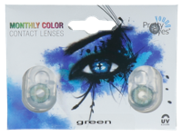 Pretty Eyes 1-Maand kleurlens 2P groen (2 st) - thumbnail