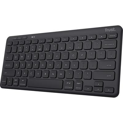 Trust Lyra Compact Draadloze Keyboard Toetsenbord Zwart Trust Lyra Compact Draadloze Keyboard Toetsenbord Zwart