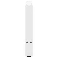 Salontafelpoten 2 st 50x(42-43) cm staal wit - thumbnail