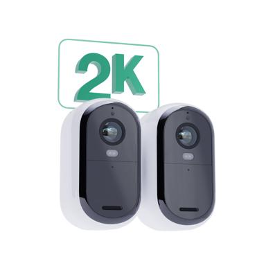ARLO ESSENTIAL2 2K OUTDOOR CAMERA 2-PACK VMC3250-100EUS IP-Bewakingscameraset Met 2 cameras 2688 x 1520 Pixel ARLO ESSENTIAL2 2K OUTDOOR CAMERA 2-PACK VMC3250-100EUS IP-Bewakingscameraset Met 2 cameras 2688 x 1520 Pixel