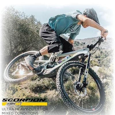 Pirelli scorpion™ e-mtb m - mixed terrain classic 29x2.6" hyperwall folding tire