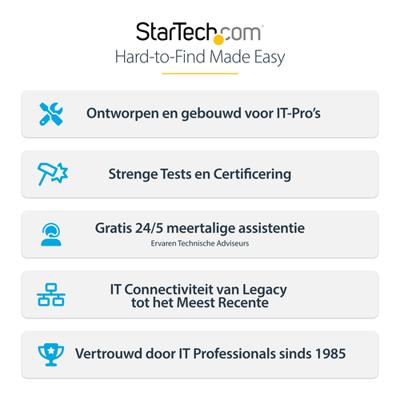 Adapter USB C naar HDMI Startech USBC-HDMI-CDP2HD4K60 4K Ultra HD 60 Hz - thumbnail