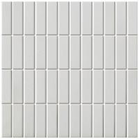 Mozaiek London Rechthoek Super Wit 2,3x7,3 - thumbnail