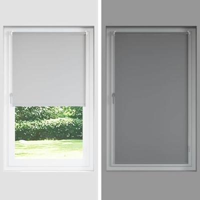 Rolgordijn 55x175 cm verduisterend stofbreedte 50,7cm geel