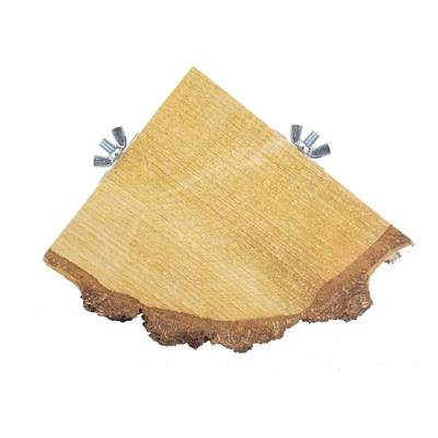 Bzn rustplank hout 1/4 rond
