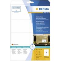 Etiket HERMA 8331 99.1x67.7mm weerbestendig wit 200 etiketten - thumbnail