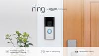 ring Video Doorbell Plus Video-deurintercom via WiFi Nikkel (mat), Zwart - thumbnail