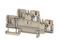 Weidmüller 1548140000 Doorgangsklem 2-etages 5.1 mm Spanveer Grijs 50 stuk(s) - thumbnail