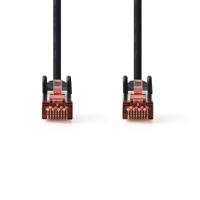 CAT6 S/FTP-Netwerkkabel | RJ45 Male - RJ45 Male | 10 m | Zwart - thumbnail