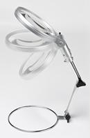 BRESSER Sewing Magnifier 2x/4x with LED Illumination, Diameter 120 mm - thumbnail